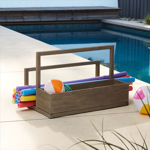 Portside Outdoor Pool Float Organizer West Elm