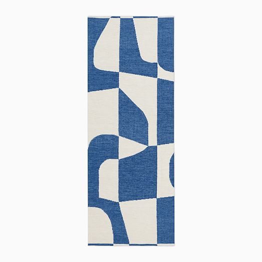 Poolside Geo Indoor/Outdoor Rug | West Elm