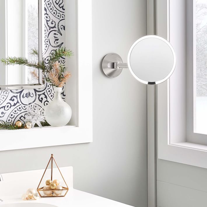 simplehuman Wall Mount Sensor Mirror West Elm