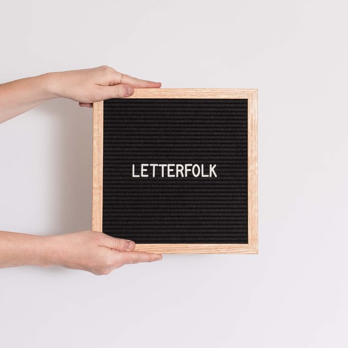 Letterfolk Letter Board The Poet West Elm