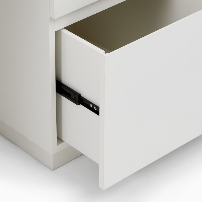 Parsons File & Open Storage Desk Set (62") West Elm