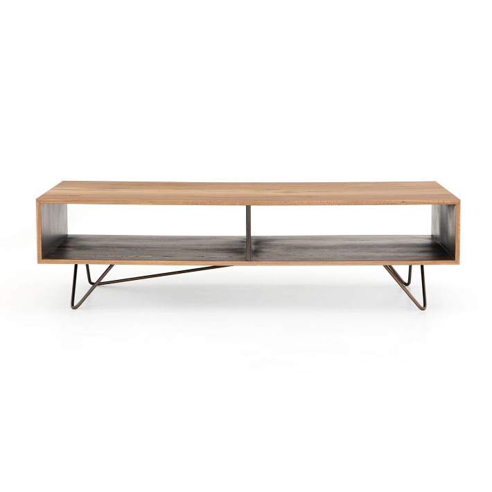 Yukas & Ash Wood Coffee Table Modern Living Room Furniture West Elm