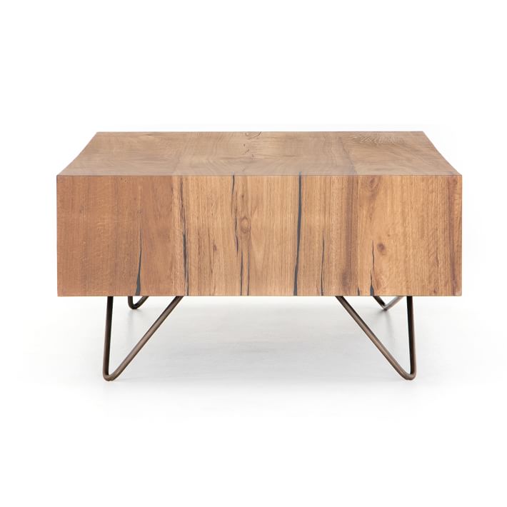 Yukas & Ash Wood Coffee Table Modern Living Room Furniture West Elm