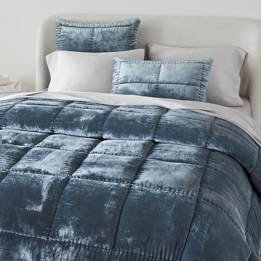 Lush Velvet Comforter & Shams | West Elm