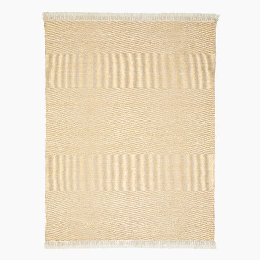 Open Box Tweed Flatweave Dhurrie Rug West Elm