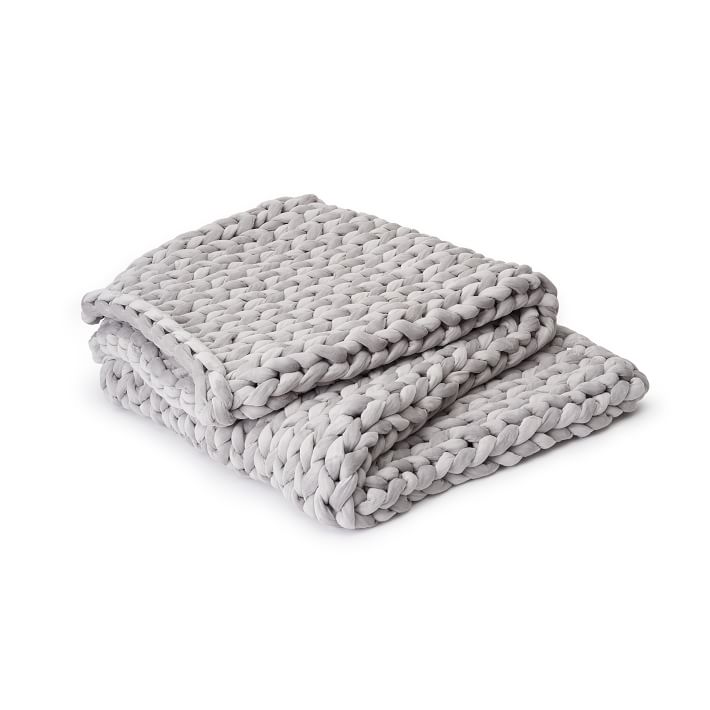 Bearaby Velvet Weighted Blanket West Elm