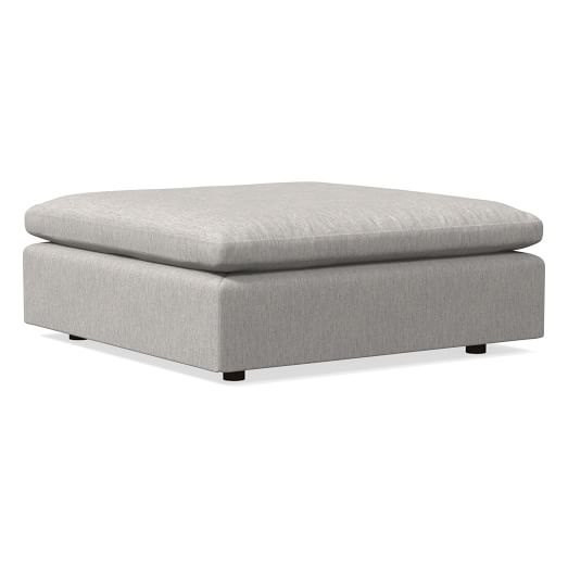 Harmony Swoop Ottoman West Elm