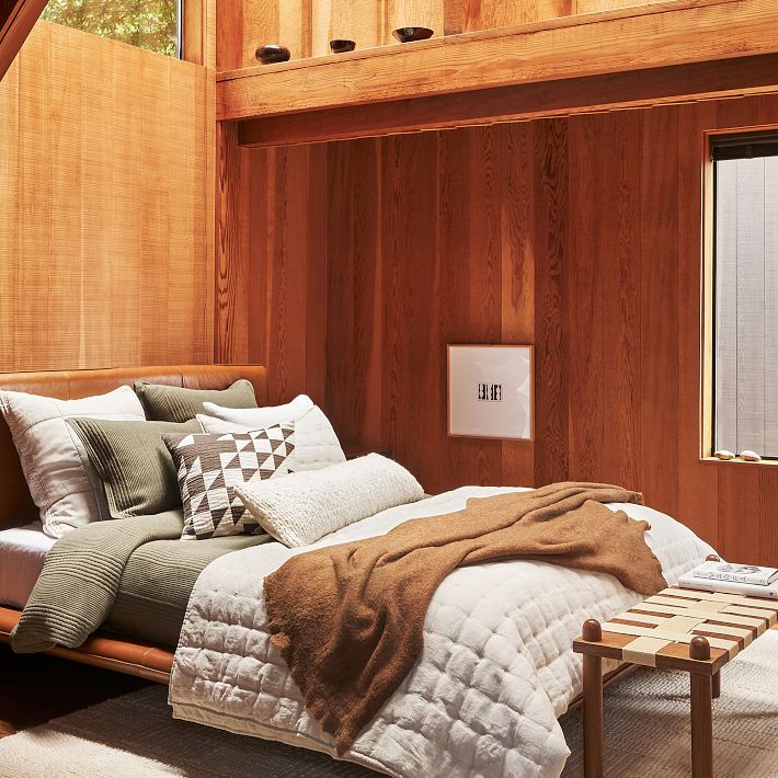 Cotton Cloud Jersey Duvet Cover & Shams West Elm