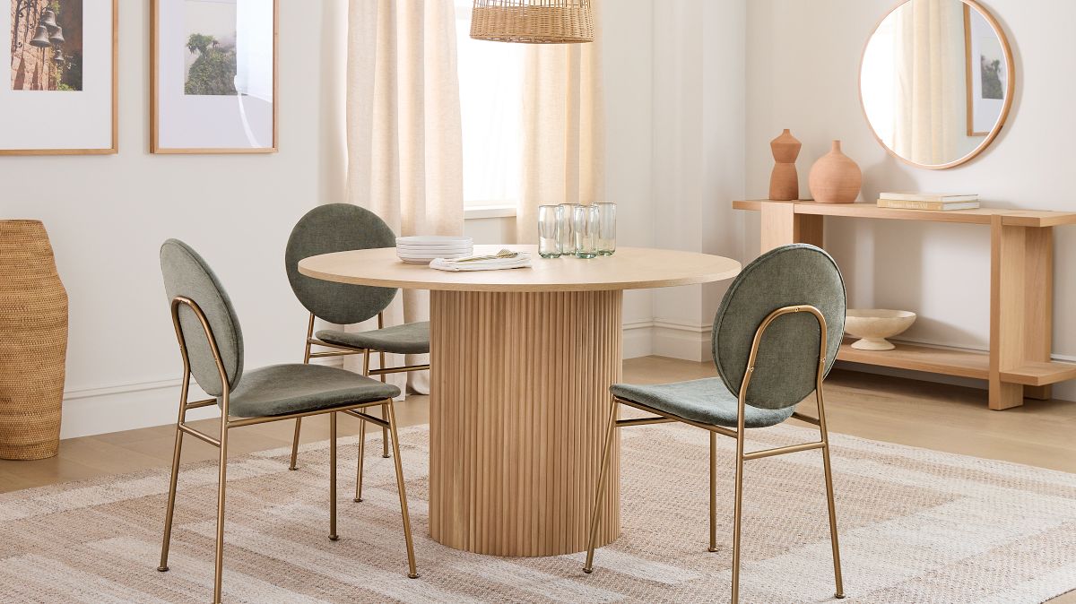 Ellington Round Dining Table (48") | West Elm