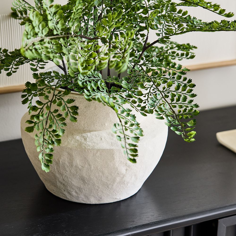 Faux Potted Maidenhair Fern Plant West Elm