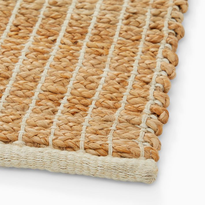 Channel Jute Rug | West Elm
