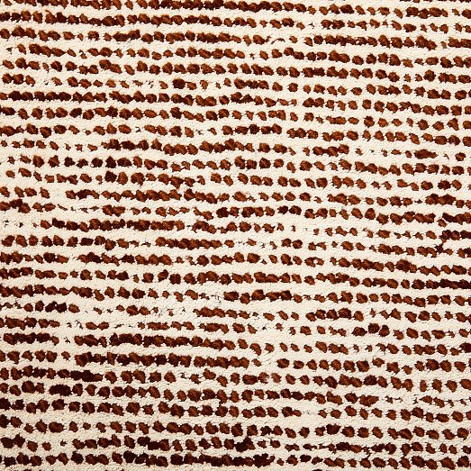Dot Texture Rug Striated Dots Rug | West Elm