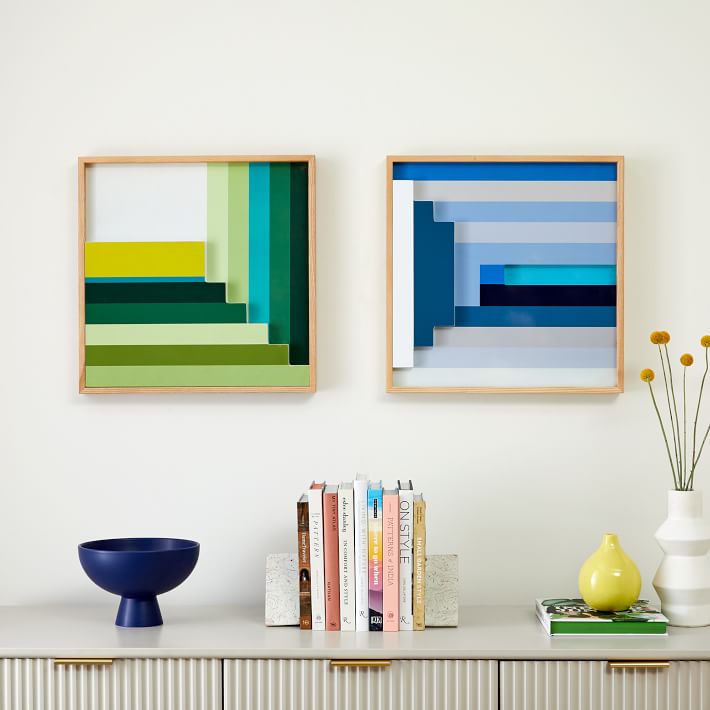 contemporary lacquer wall art