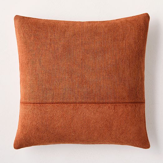 Cotton Canvas Pillow Cover West Elm