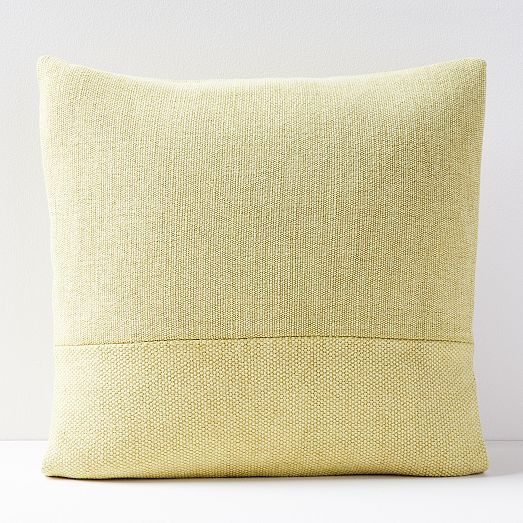 Cotton Canvas Pillow Cover West Elm