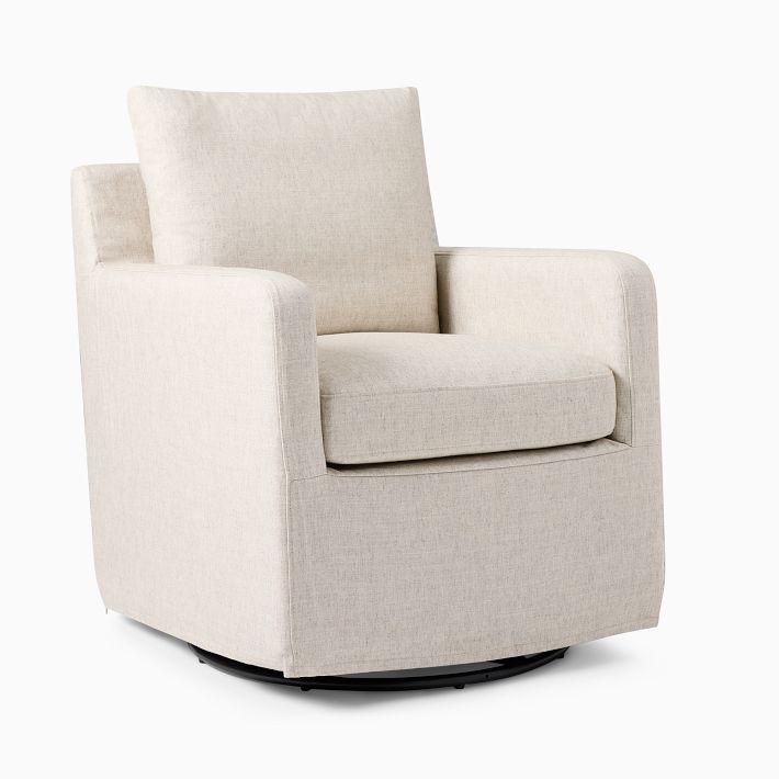 Merritt Slipcover Swivel Glider 