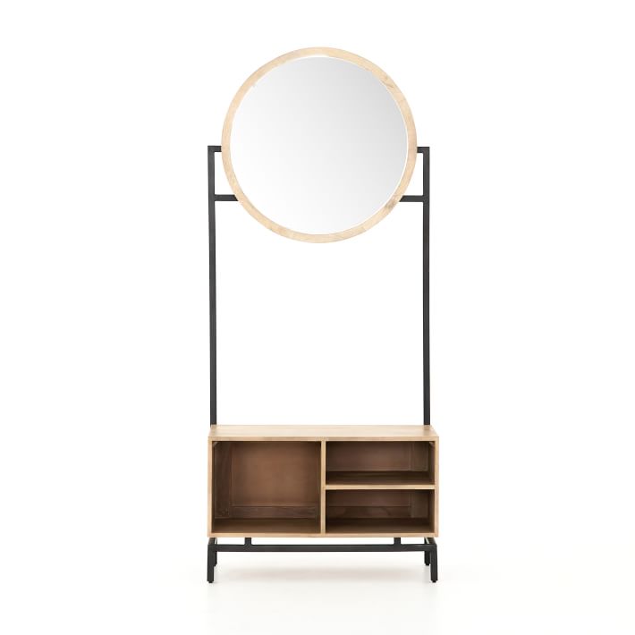 Mirrored Entryway Bench | West Elm