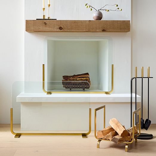 Willow Fireplace Collection West Elm