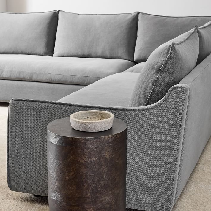 Easton 3 Piece Sectional Sofa With Chaise West Elm