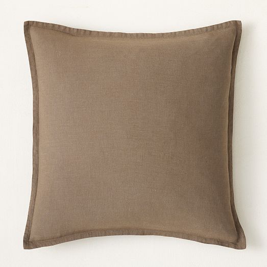 European Flax Linen Pillow Cover West Elm
