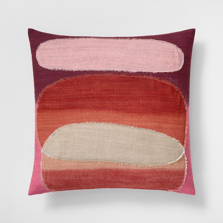 DipDye Silk Pillow Cover West Elm