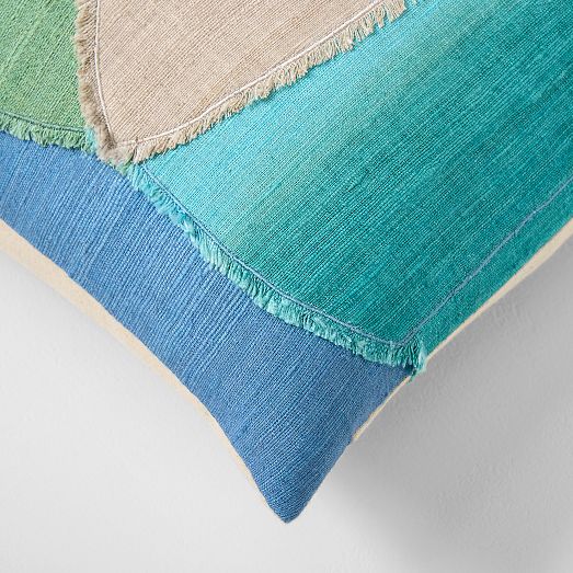 DipDye Silk Pillow Cover West Elm