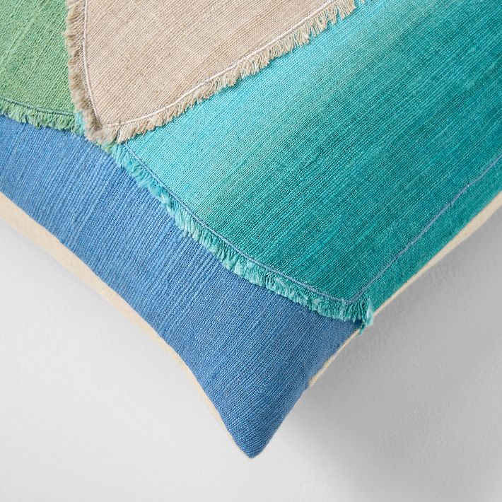 DipDye Silk Pillow Cover West Elm
