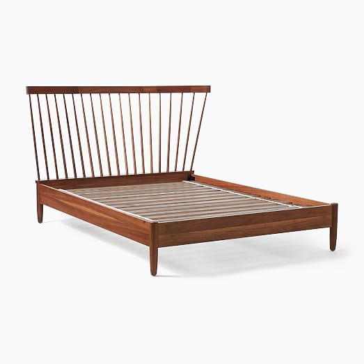 Chadwick MidCentury Spindle Bed West Elm