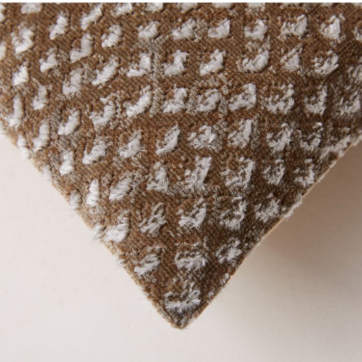 Raised Velvet Pillow Cover West Elm