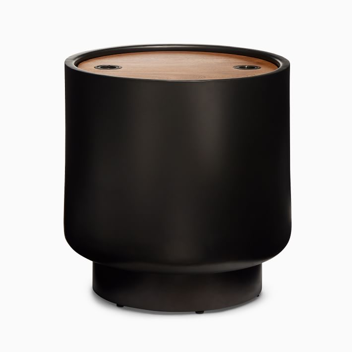 Drum Storage Side Table (20") West Elm