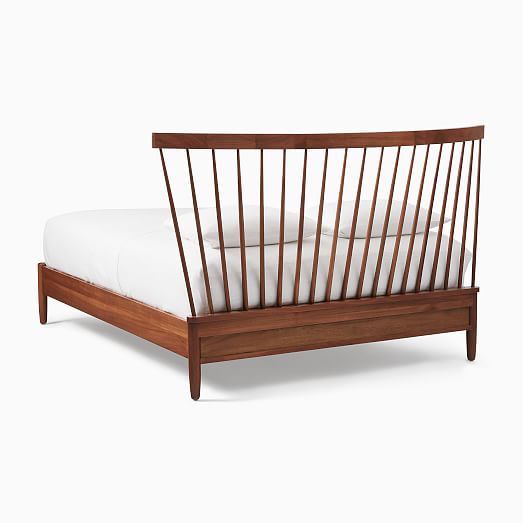 Chadwick Mid-Century Spindle Bed | West Elm