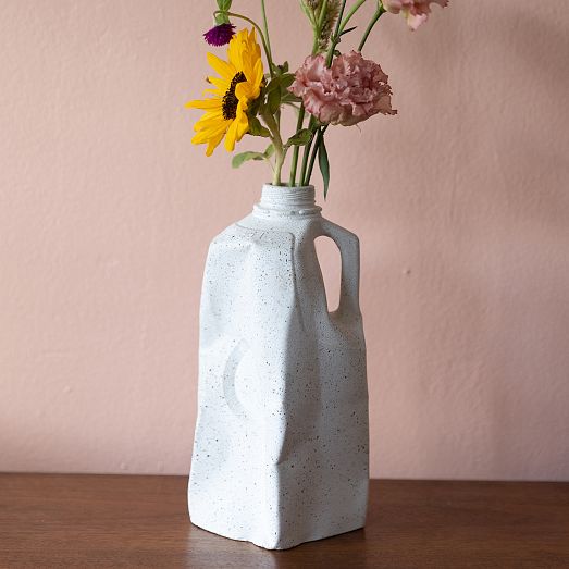 Pretti.Cool Milk Jug Vase West Elm