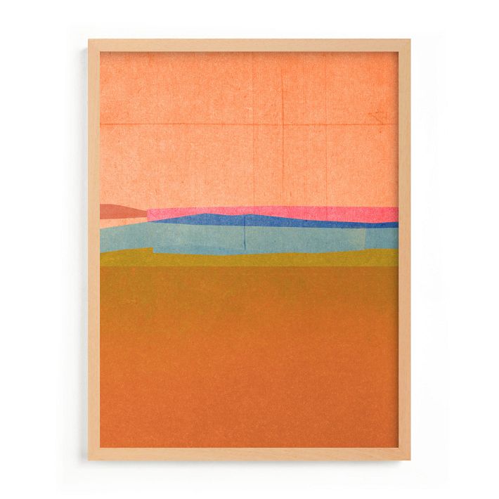 Horizons Framed Wall Art by Minted for West Elm West Elm