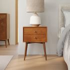 Mid-Century Closed Nightstand (18"–25") | West Elm
