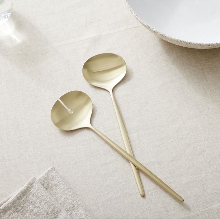 Sidney Stainless Steel Serving Utensils (Set of 2) West Elm