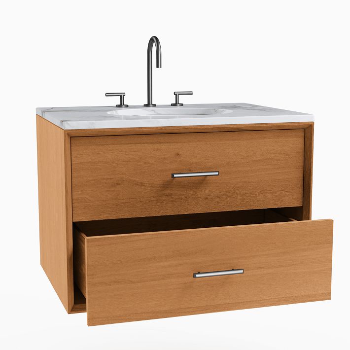MidCentury Floating Single Bathroom Vanity (24"49") West Elm