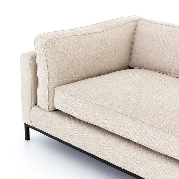 Modern Arm Sofa (92") West Elm