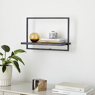 Shelfmate Black & Black C, Short Horizontal Shelf