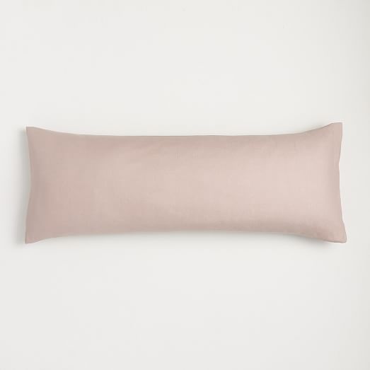 European Flax Linen Body Pillow Cover West Elm
