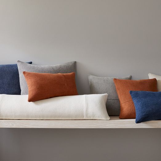 Cotton Canvas Pillow Cover West Elm