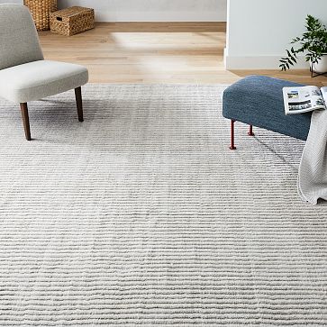 Terra Stripes Easy Care Rug | West Elm