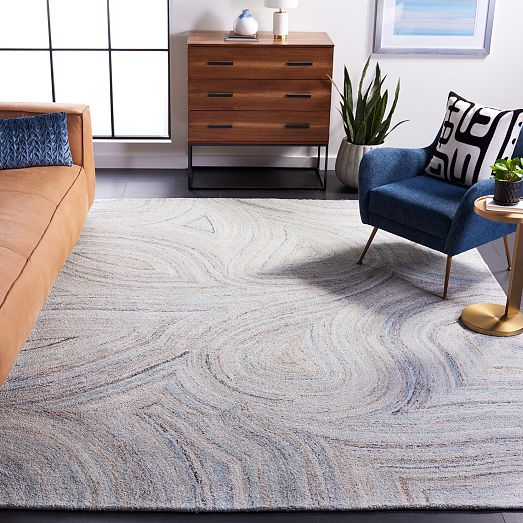 Abstract Swirl Rug | West Elm