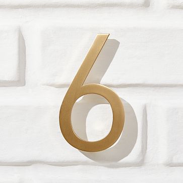 West Elm Address Numbers