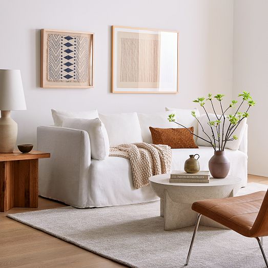 Chunky Cotton Knit Throw West Elm