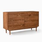 Keira Solid Wood 7-Drawer Dresser (60