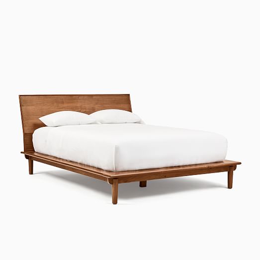 Keira Solid Wood Bed | West Elm