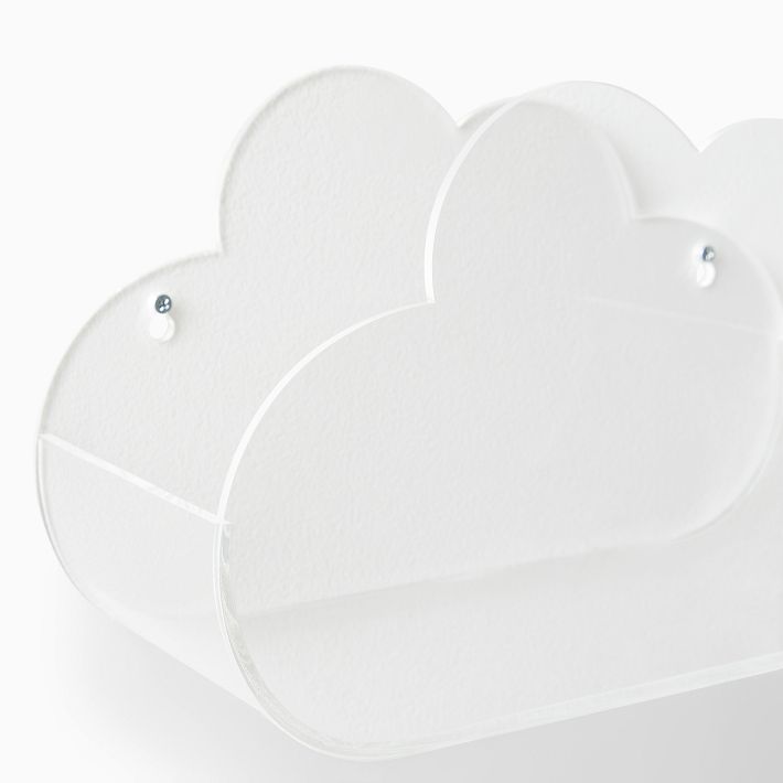 Acrylic Cloud Wall Pocket West Elm Acrylic cloud wall pocket west elm