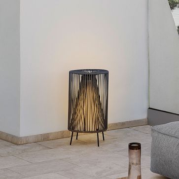 Rope LED Floor Lamp | Modern Lighting | West Elm