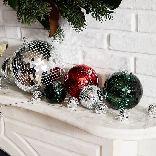 Disco Ball Ornaments West Elm