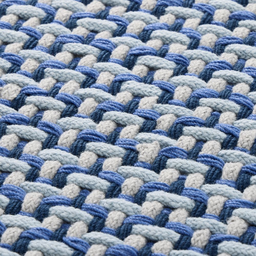 Indoor/Outdoor Basketweave Low Maintenance Rug | West Elm